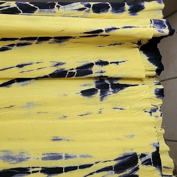 Tie Die Maxi (Yellow/Blue) - Picture 2 of 5